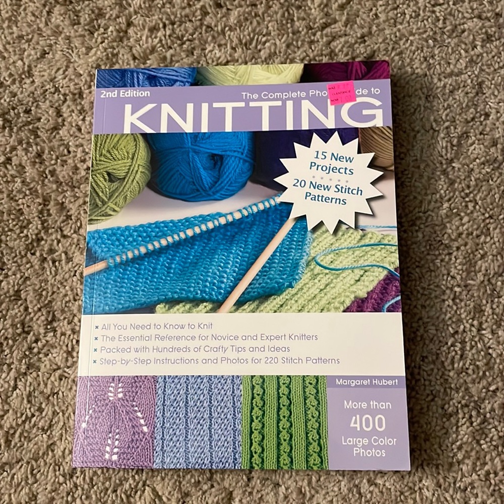 KNITTING BOOK BRAND NEW